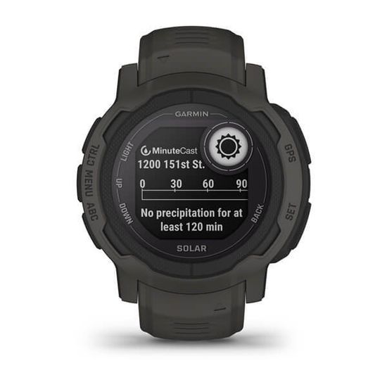 Умные часы Garmin Instinct 2 Solar черный