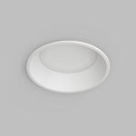 DK2451-WH Встраиваемый влагозащищенный светильник TRIM, 18 Вт LED 3000-4000-6500K, IP44, белый, алюминий, акрил