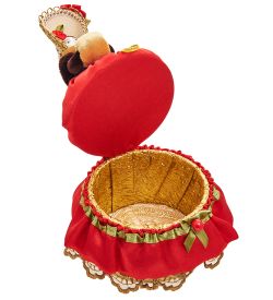 Народные промыслы RK-734/ 4 Кукла-шкатулка «Дама с муфтой»