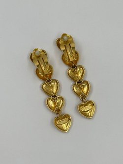 Клипсы с сердечками Sonia Rykiel