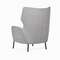 Кресло Alexa, серый велюр