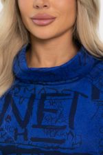 Платье трикотажное Конфетти (синее) П14294-18М LT Collection