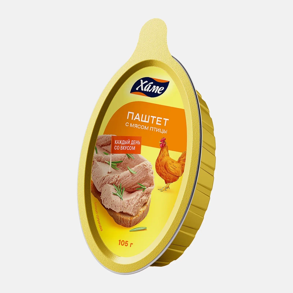 Паштет Хаме с мясом птицы 105г