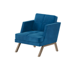 Мягкое кресло с декором из пуговиц ALDB-01L АЛДО