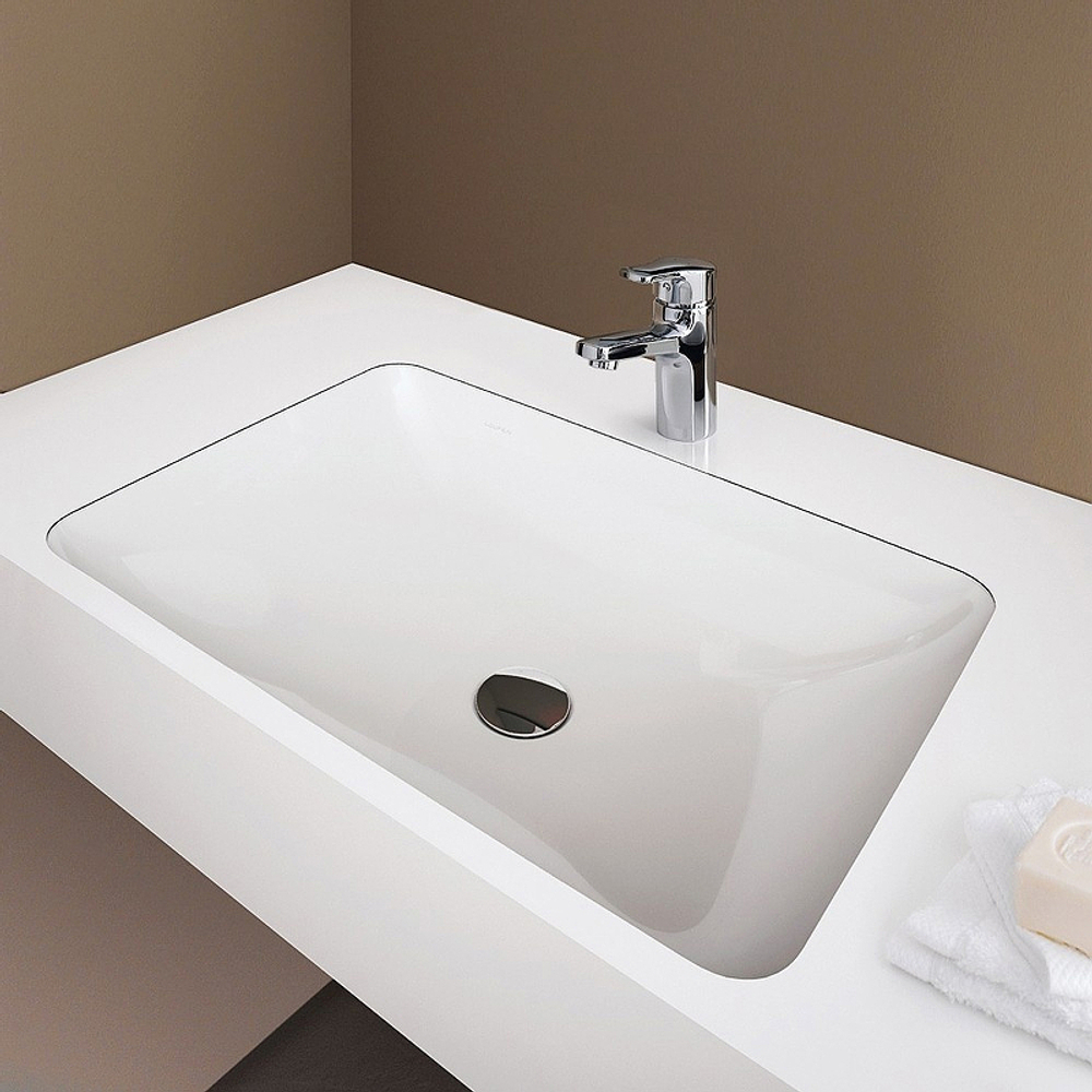 Раковина встраиваемая снизу Laufen Pro S 40х52.5х17,  8119610001091 фото в интерьере