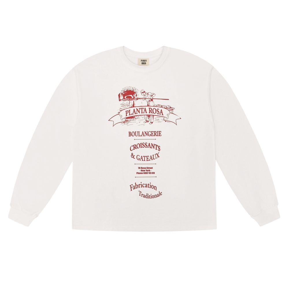 BOULANGERIE RED LONG SLEEVE