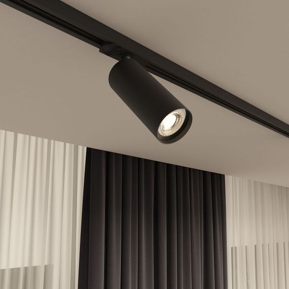 Трековый светильник Denkirs Solid Tube DK6202-BK