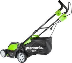 Электрическая газонокосилка Greenworks 220V GLM1241 (2505207)
