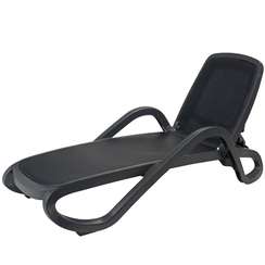 Шезлонг Alfa антрацит