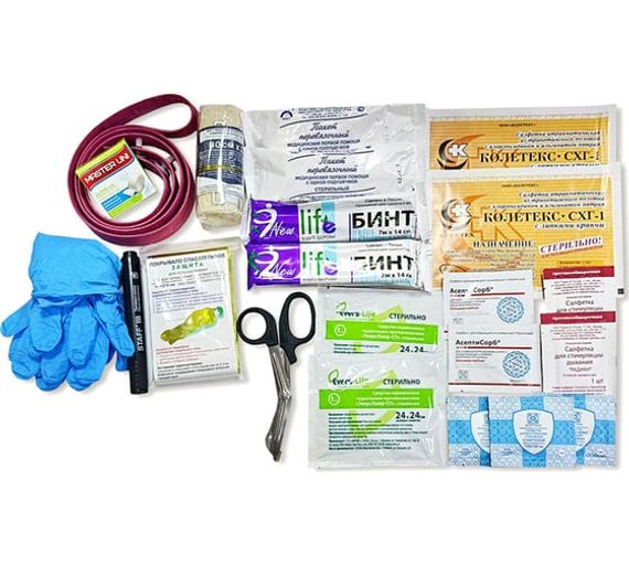 Аптечка индивидуальная (тактическая) без медикаментов в сумке