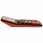 Калькулятор настольный BRAUBERG EXTRA COLOR-12-BKRG (206x155 мм) 12 разрядов двойное питание черно-апельсиновый