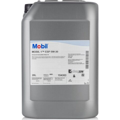Моторное масло Mobil 1 ESP Formula 5W-30 20 л синтетическое