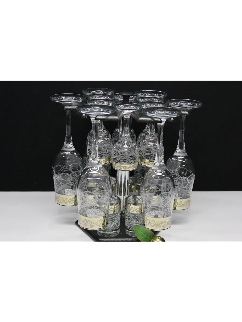 Барный набор 18 предметный с Бокалом