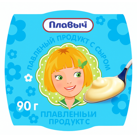 Сыр плавленый Плавыч со сгущенным молоком 90 гр
