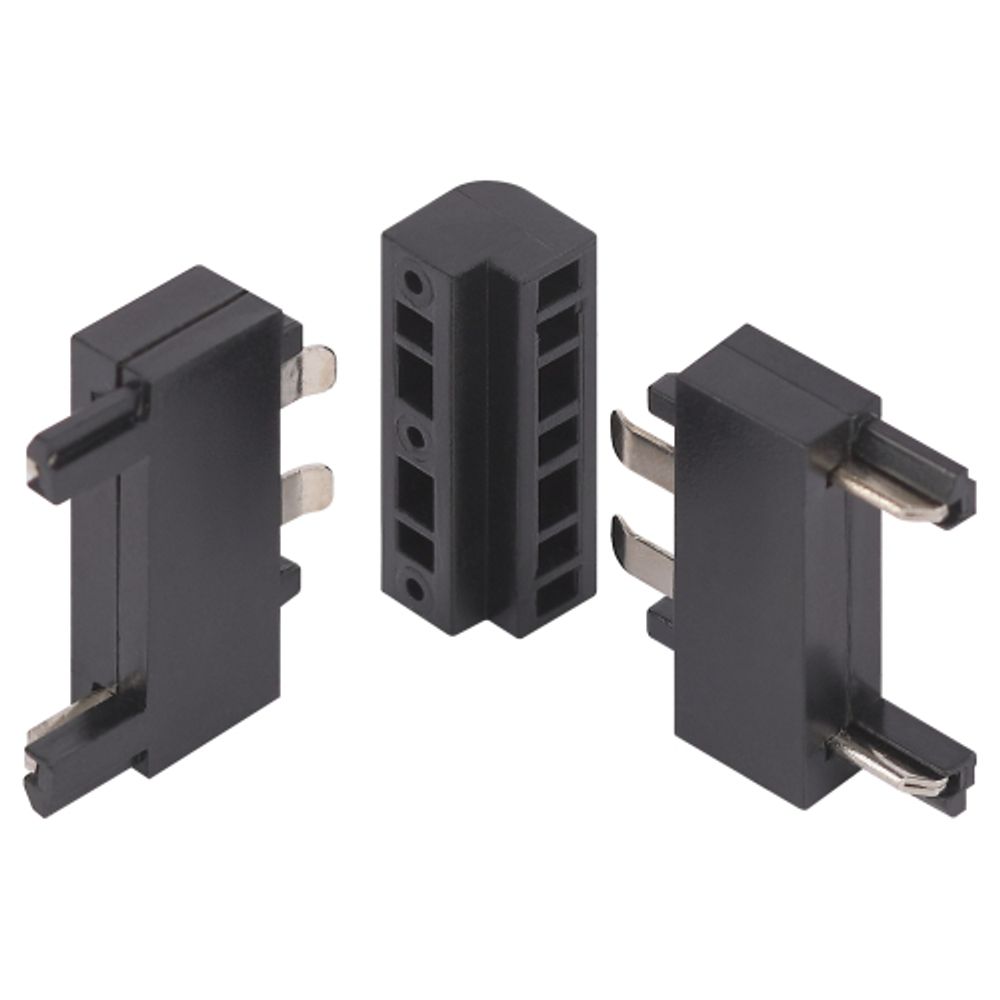 Коннектор питания ЭРА TRM-S5-CCW BK для магнитного шинопровода угловой черный для системы S5 | Магнитный шинопровод и аксессуары