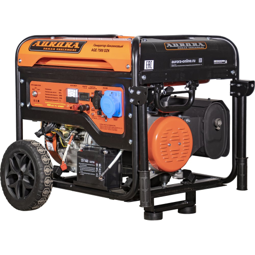 Бензиновый генератор Aurora AGE 7500 DZN с блоком автоматики 10403