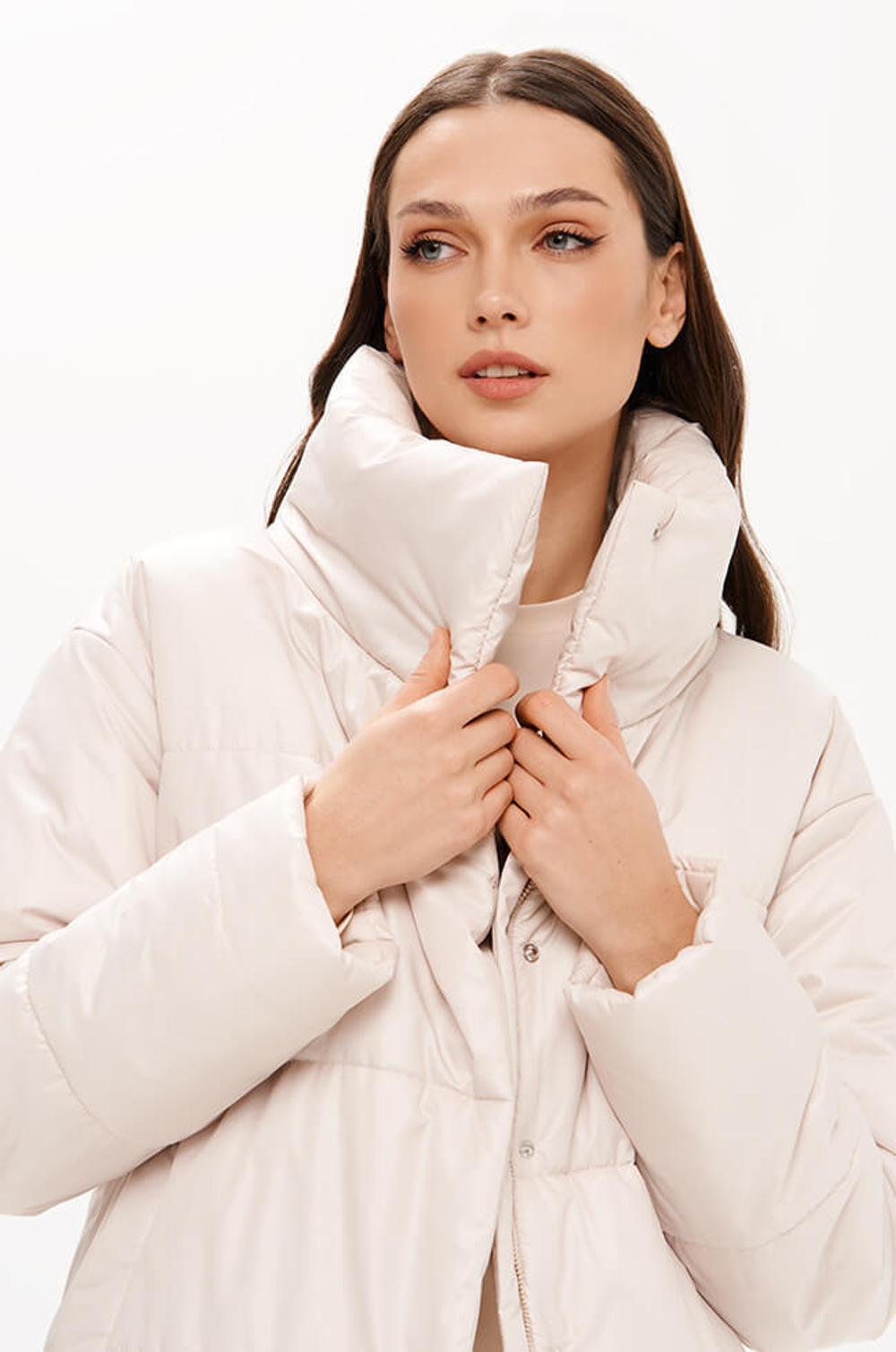 0114 Куртка женская (кремовый)