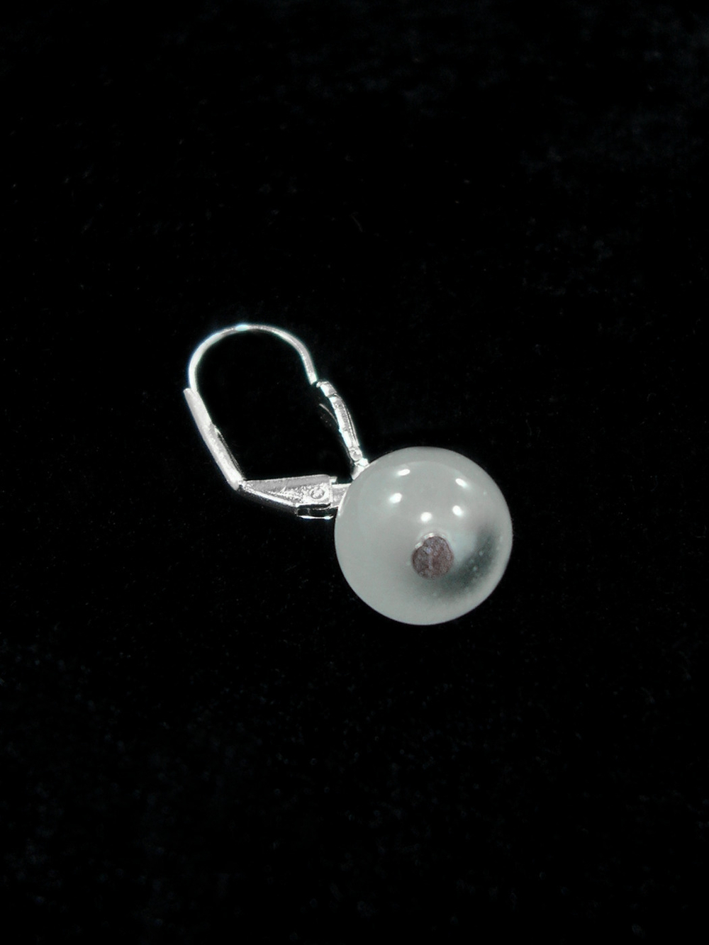 Серьги из кошачьего глаза kgse001-bel10
