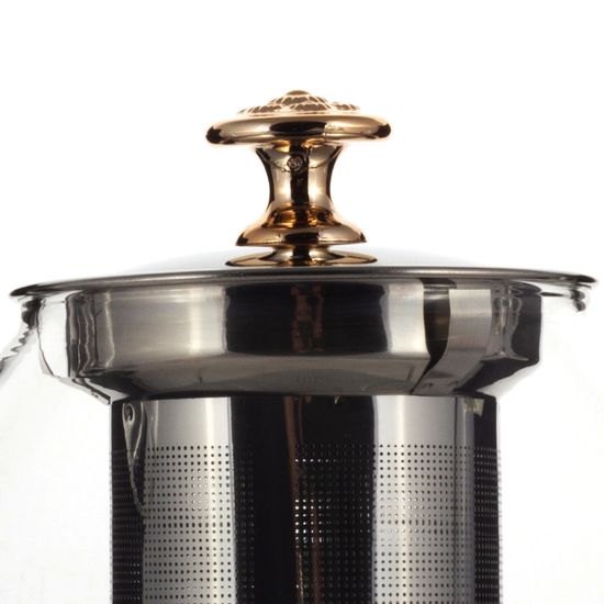 Стеклянный заварочный чайник 1 л. Ofenbach NB 100616L с ситечком