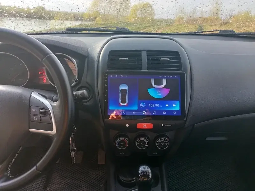 Магнитола для Mitsubishi ASX, Peugeot 4008, Citroen C4 Aircross 2010-2016 - Roximo RX-2614 Android 13, ТОП процессор, 8/128, SIM-слот