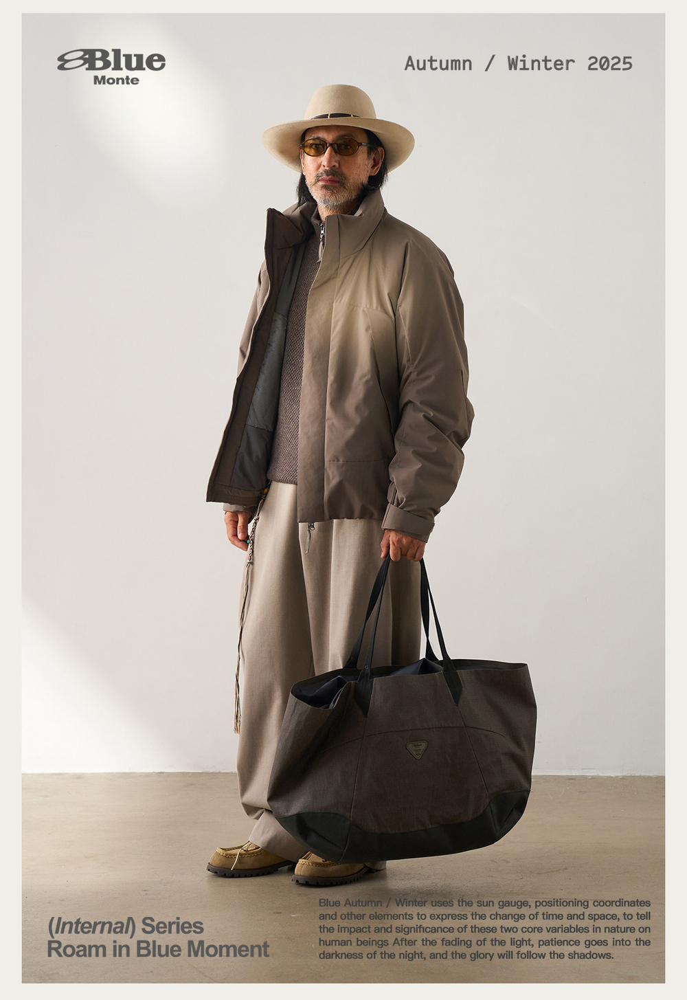 Сумка Nothomme Blue Minimalist Structured Tote Bag Urban Commuter Outdoor Sports Seam Sealing Waterproof Firm Large-Capacity Tote Bag