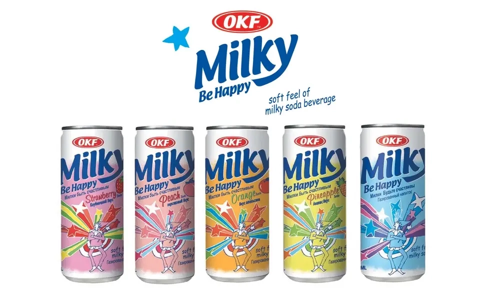 напиток MILKY OKF ДЫНЯ 250мл ж/б (1х24)
