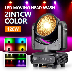 Вращающаяся голова 120W RGBW moving head