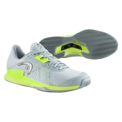 Теннисные кроссовки Head Sprint Pro 3.5 Clay Men - grey/yellow