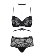 Кружевной комплект белья Raquelia (Размер: S-M) (Цвет: черный)
