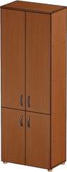 Стеллаж закрытый 4 двери ЛДСП