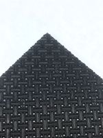 Профилактика листовая "GTO Italia" Crosshath" 1000*500*5 мм, черный