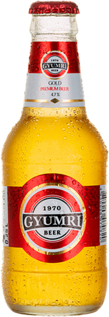 Пиво Гюмри-Гареджур Гюмри Голд / Gyumri-Garejur Gyumri Gold 0.25 - стекло