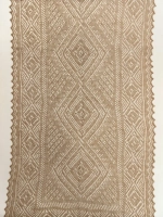 Оренбургский пуховый палантин А14060-08 темно-бежевый