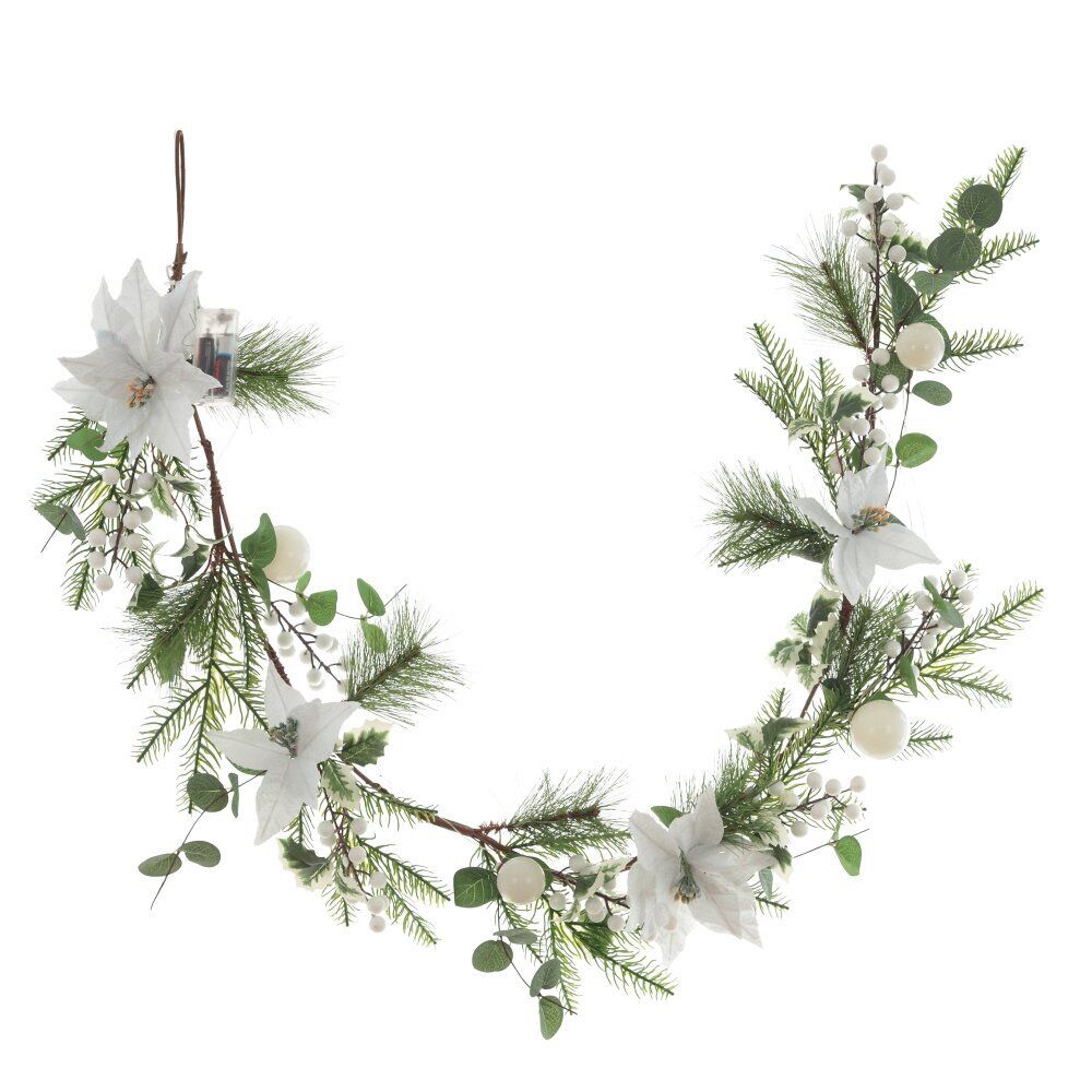 GAEM Изделие декоративное "Гирлянда" (подсвет, 2хАА, н/п), L157 W7 H23 см