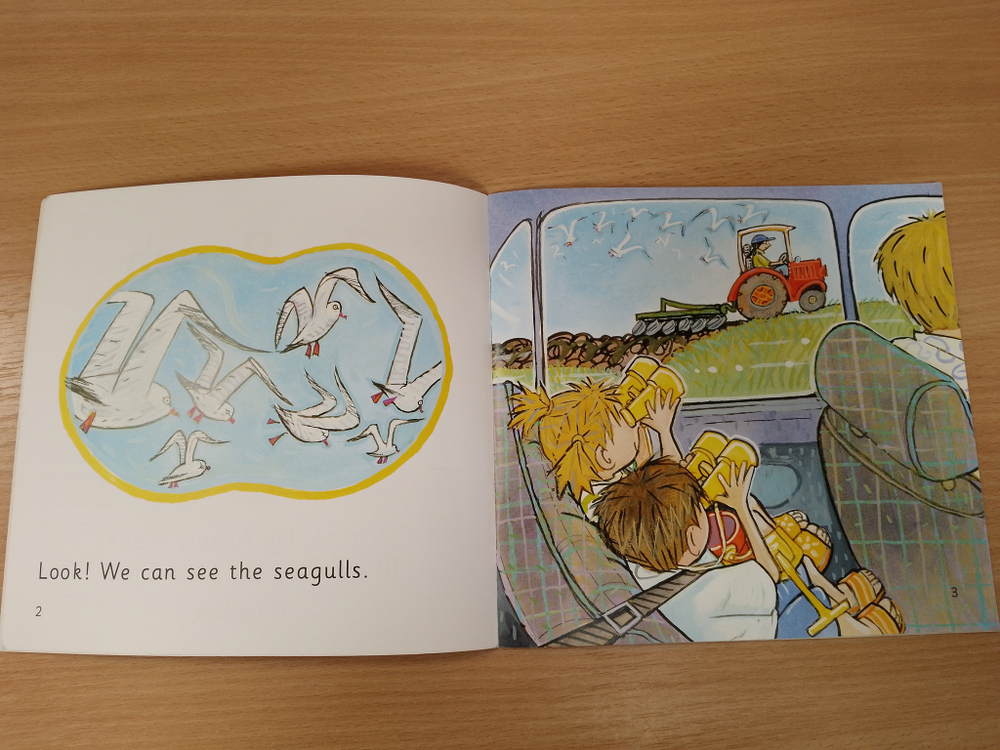 The Beach: Band 02A/Red A (Collins Big Cat)