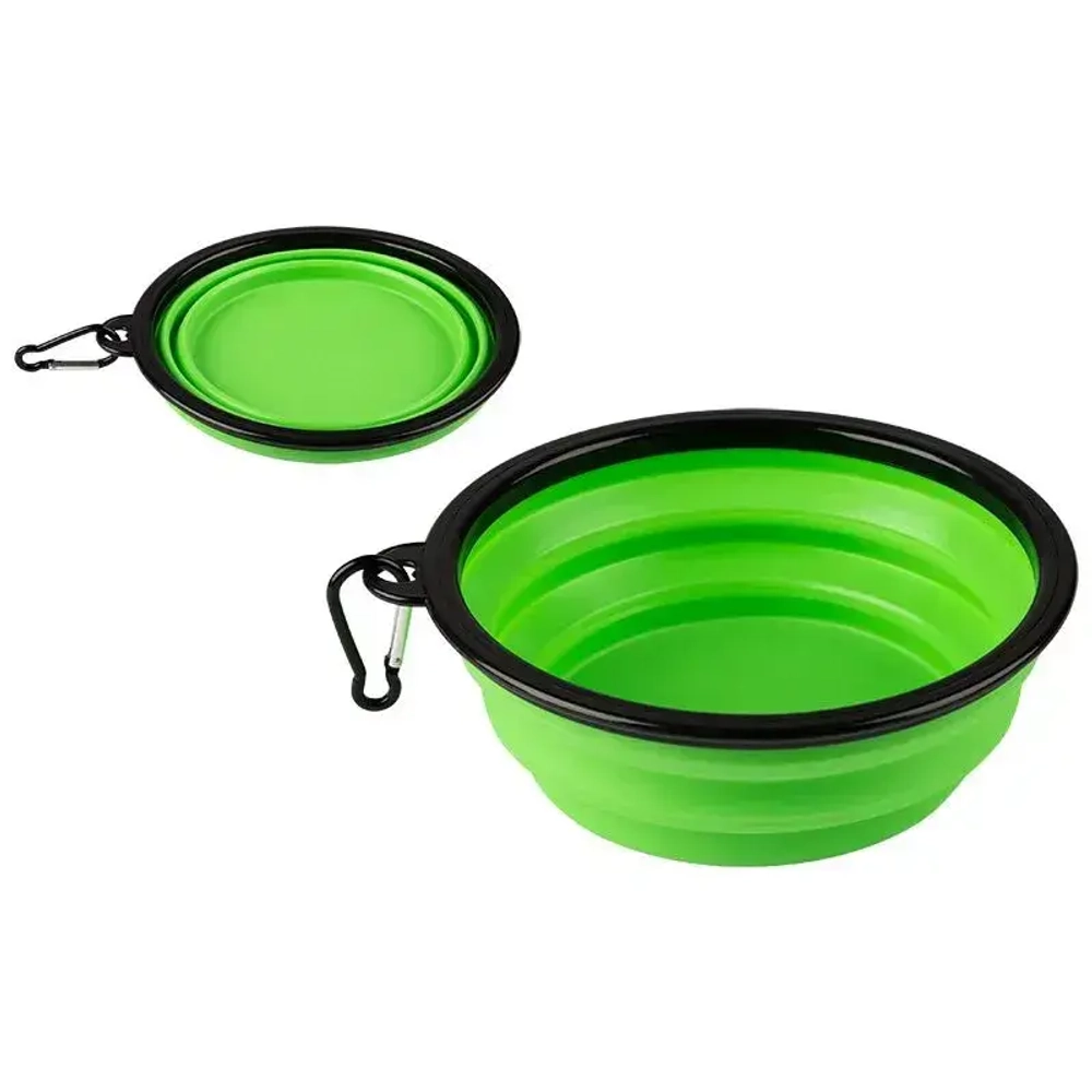 Миска складная силиконовая для животных 1000 мл