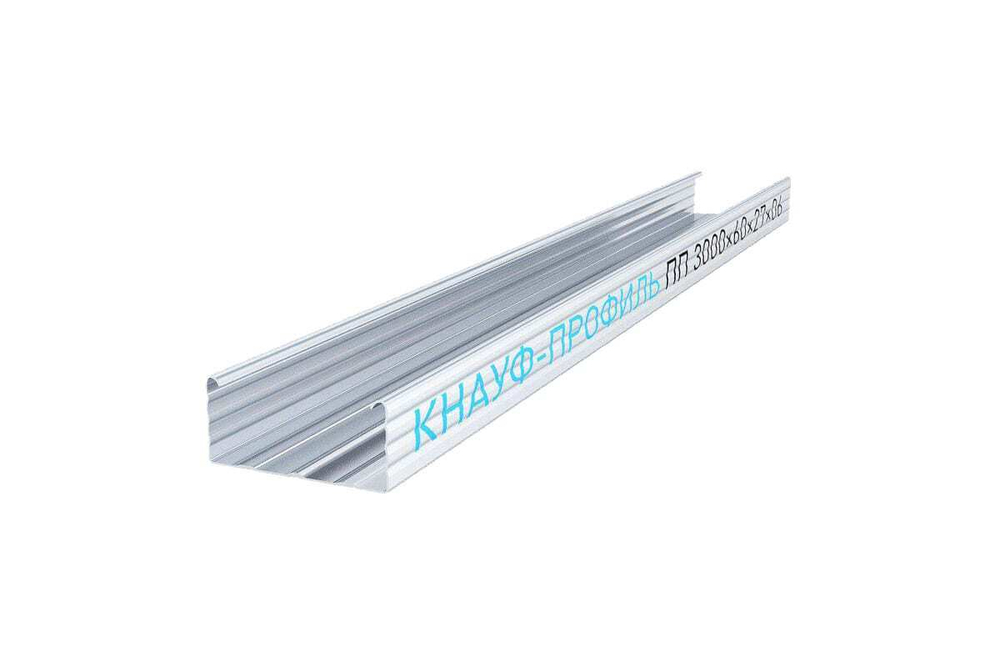 ПРОФИЛЬ KNAUF ПОТОЛОЧНЫЙ 60/27 3М*0,6ММ