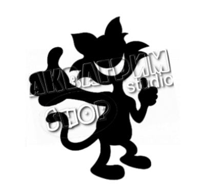 Трафарет для блеск тату "Все ОК