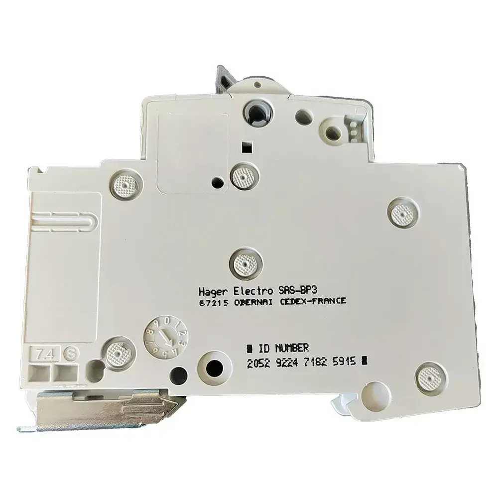 Автоматический выключатель, 10А, 1P, C, 6 kA, Hager, MC110A