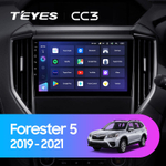 Teyes CC3 9" для Subaru Forester 5 2018-2021