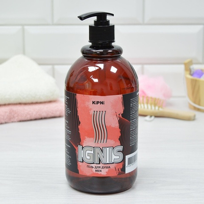 Гель для душа мужской "IGNIS" 1л с дозатором