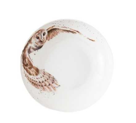 Royal Worcester - Wrendale Designs Тарелка глубиной 22,3 см Сова / артикул   WNB4341-XB-D  / GTIN 749151789081