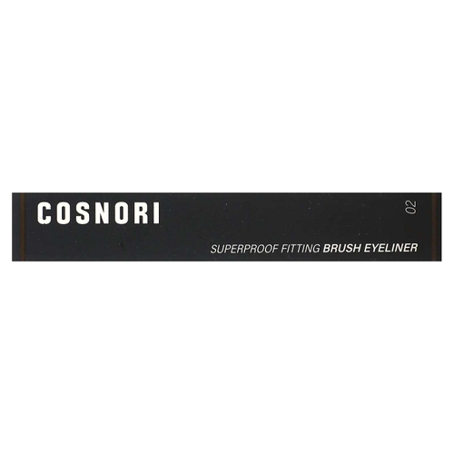 Cosnori, Superproof Fitting Brush Eyeliner, черно-коричневая подводка, 0,6 г (0,02 жидк. унц.)