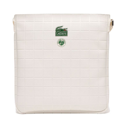 Lacoste Women’s Roland Garros Edition Shoulder Bag - White