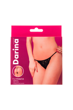 Т-Стриги кружевные черные SL (42-46) (Цвет: черный)