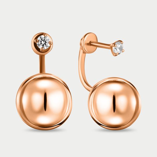 Серьги золотые