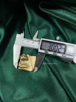 Пуговицы Скиапар. "Лицо" античное золото