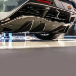 Карбоновый диффузор заднего бампера на замену для McLaren 720S 2017-2023 МакЛарен тюнинг