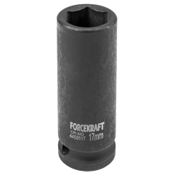 Головка ударная глубокая 17мм (6гр.),1/2'' FORCEKRAFT FK-4458517