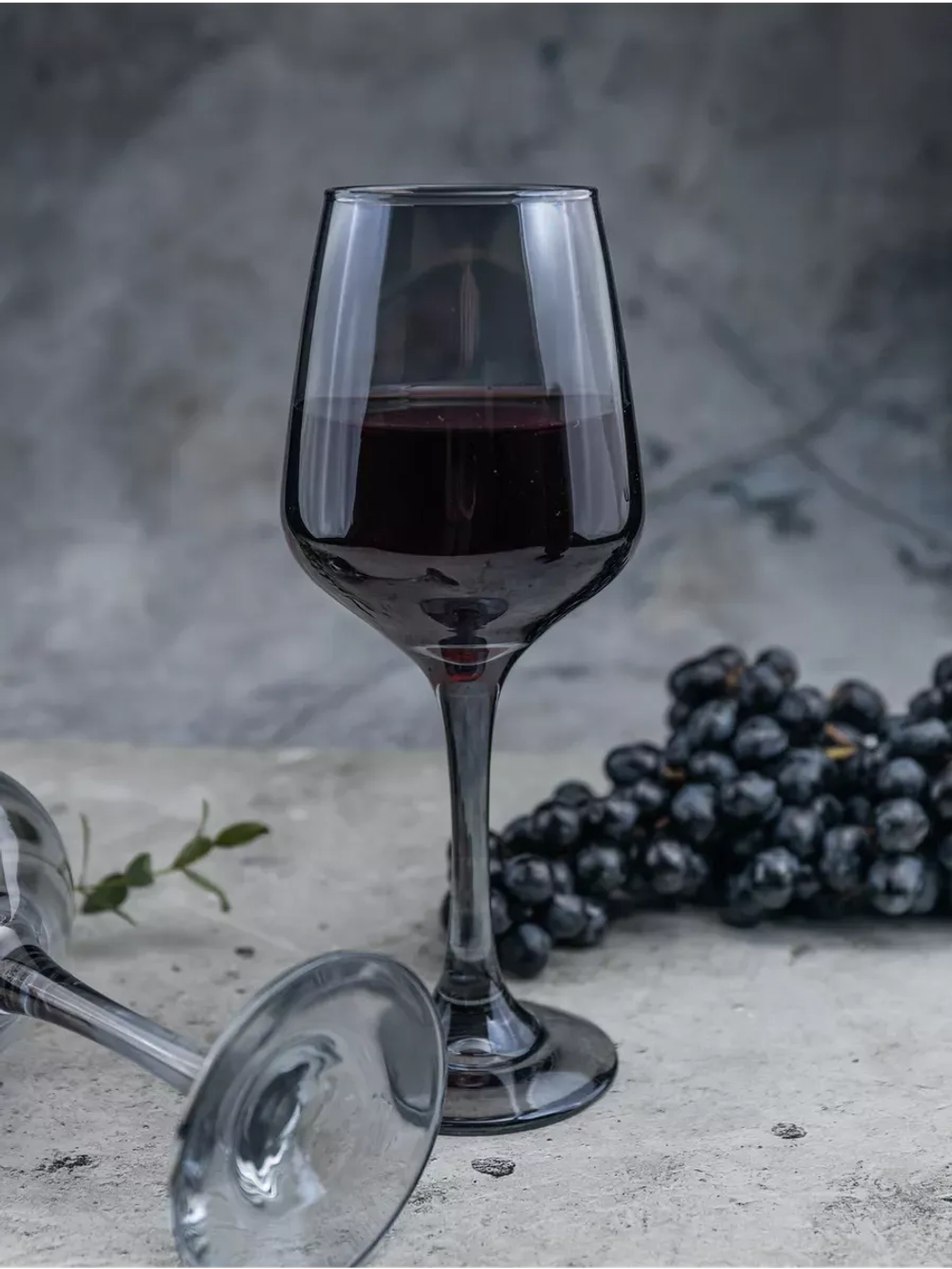 Набор бокалов для вина, 365 мл, 6 шт. серые